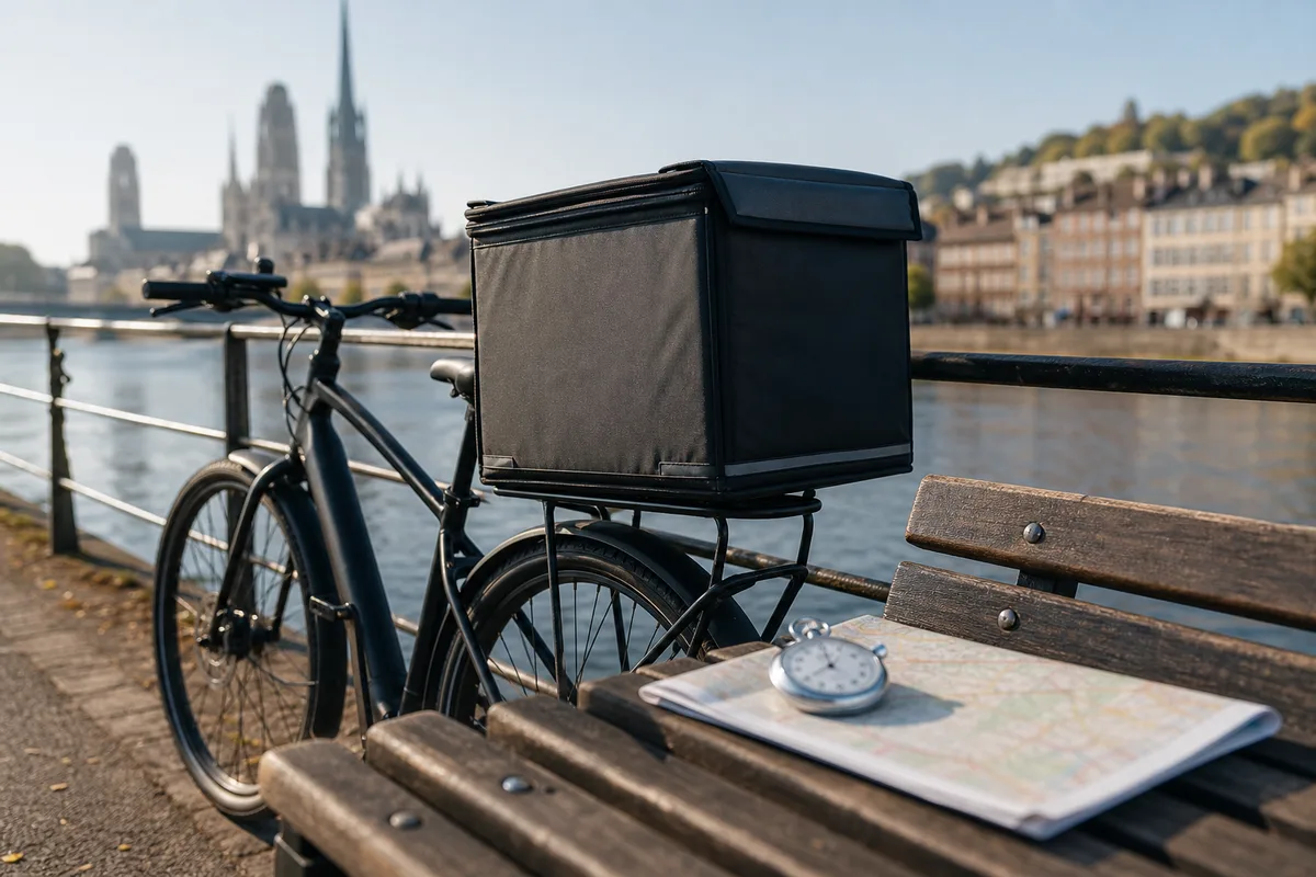 Livraison de courses à domicile à Rouen : services, délais et prix constatés